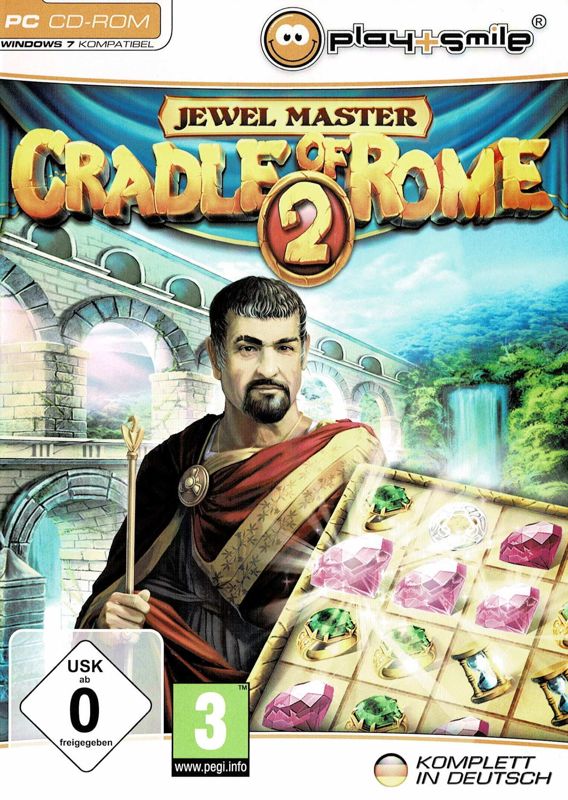 Cradle of Rome 2 box art for Nintendo 3DS